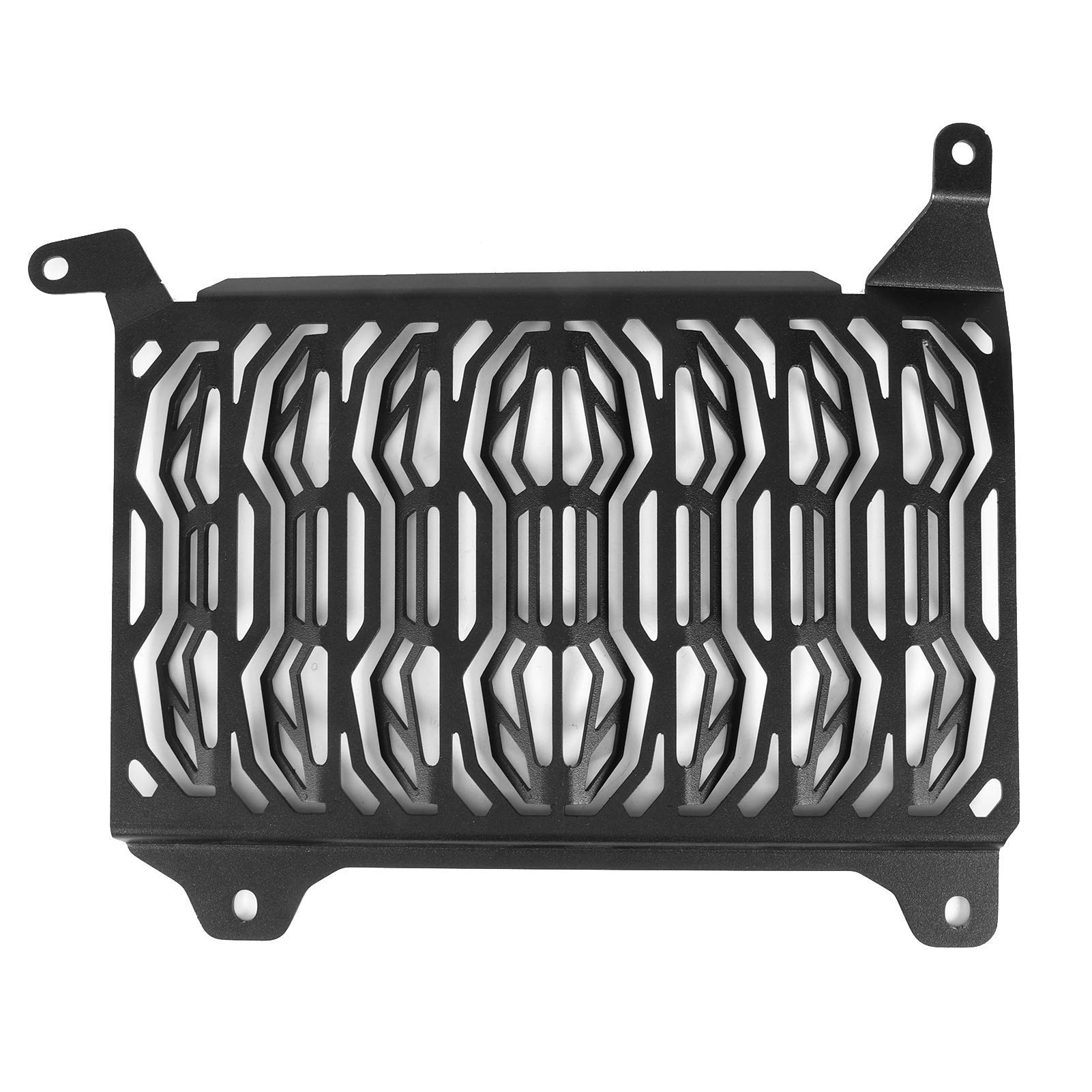 Yctze Motorrad Kühlergrill Aluminium Motorrad Kühlergrill Schutz Grill Abdeckung Schutz Ersatz Front Ersatz Für CB500X 2019-2020 (Schwarz) von Yctze