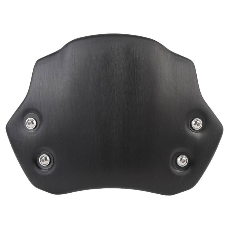 Yctze Motorrad -Windschutzscheibe Aluminiumlegierung Winddicht Vordere Windschutzwindabschnitte mit Halterung Ersatz füR R Neun T Reiner Rennfahrer Scrambler Urban Gs (Black) von Yctze