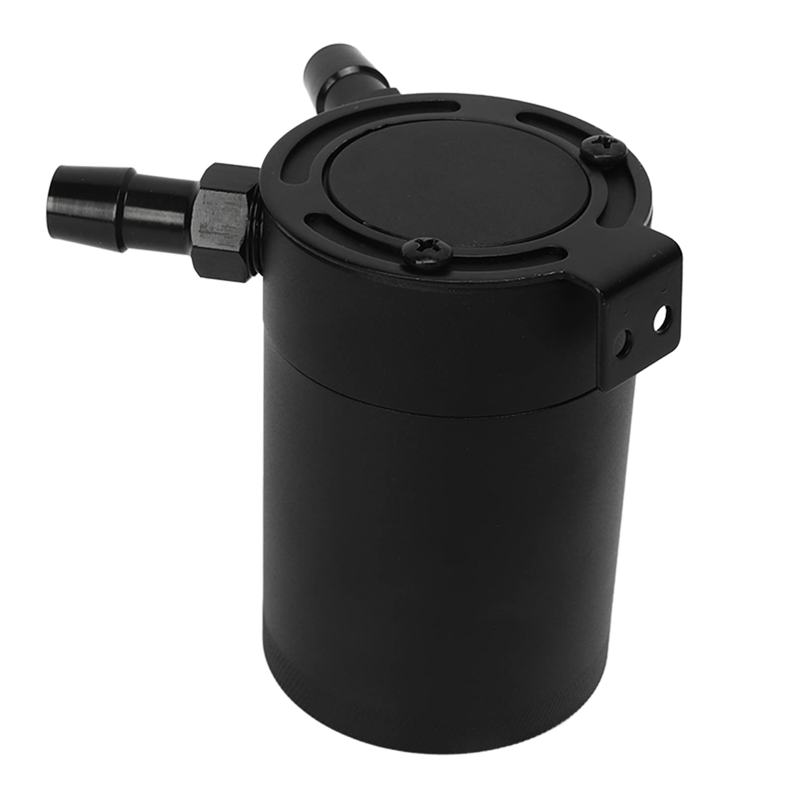 Yctze Oil Catch Can, 2 Port Oil Catch Can mit Ablassventil 300 Ml Aluminiumlegierung Universal Oil Catch Baffled Tank Ersatz für Kfz-Zubehör Yctze Oil Catch Can, 2 Port Oil Catch Can mit Ablassventil 300 Ml Aluminiumlegierung Universal Oil Catch Baffled Tank Ersatz für Kfz-Zubehör von Yctze
