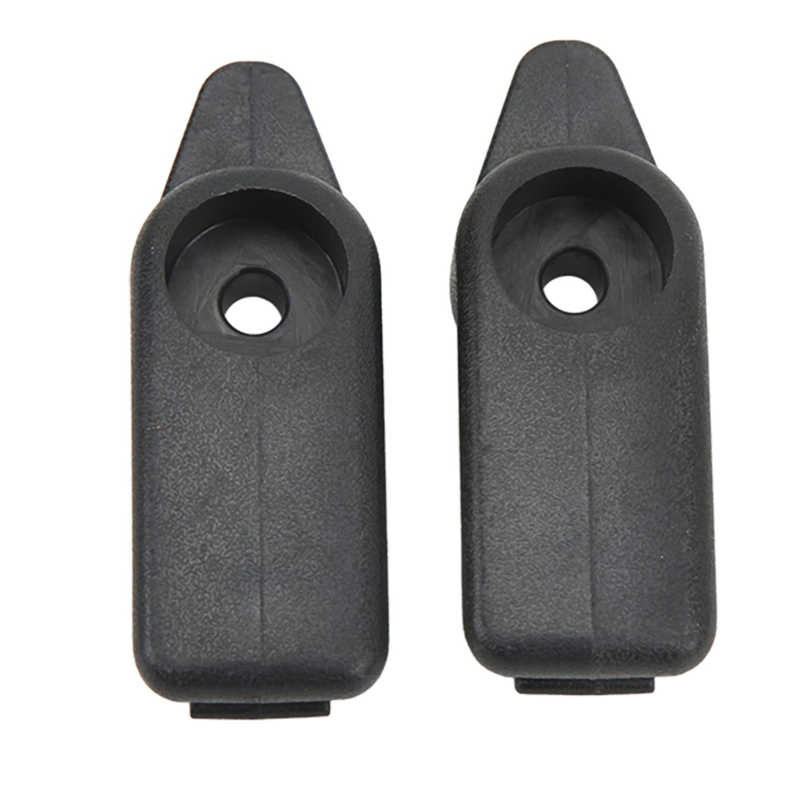 Yctze Paar Auto-Sonnenblenden-Clip-Halterungshalter Schwarz 10411 Automobil-Innenvisieresc5 Corvette-Zubehör Sonnenblenden-Clips 10411051 Sonnenblenden-Halterung P von Yctze