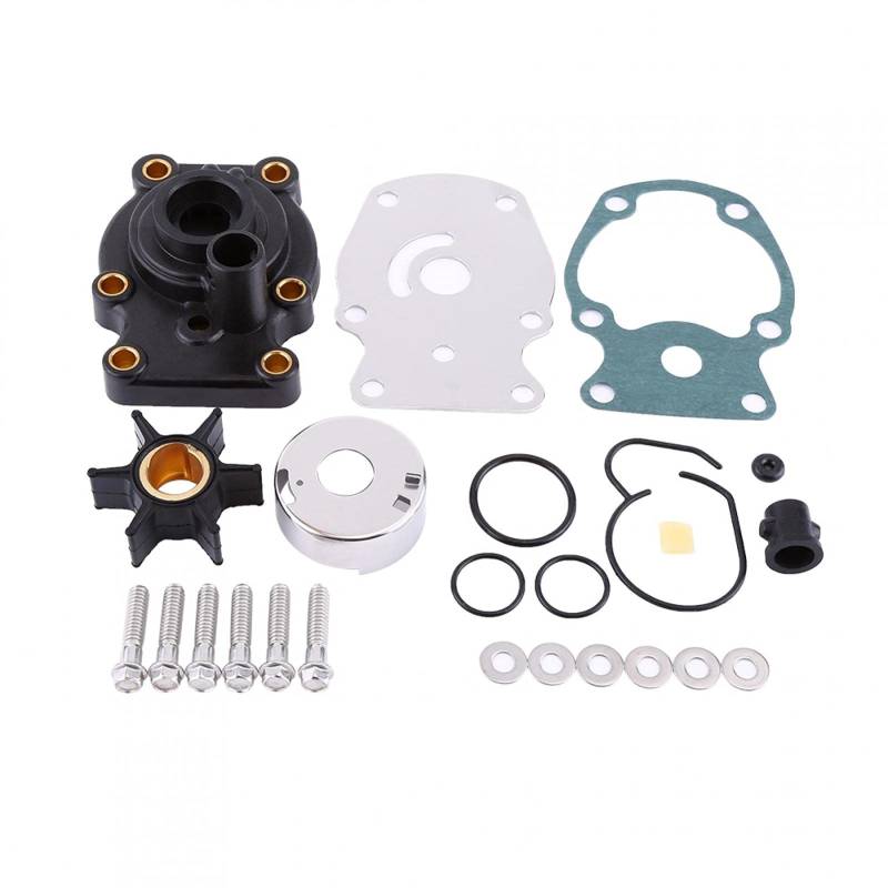 Yctze Wasserpumpen-Reparaturset Impeller-Kit 393630 für Johnson Evinrude 20/25/30/35HP Außenbordmotoren, Wasserpumpen-Kit, Wasserpumpen-Reparatursatz, Wiederaufbau-Kit für von Yctze