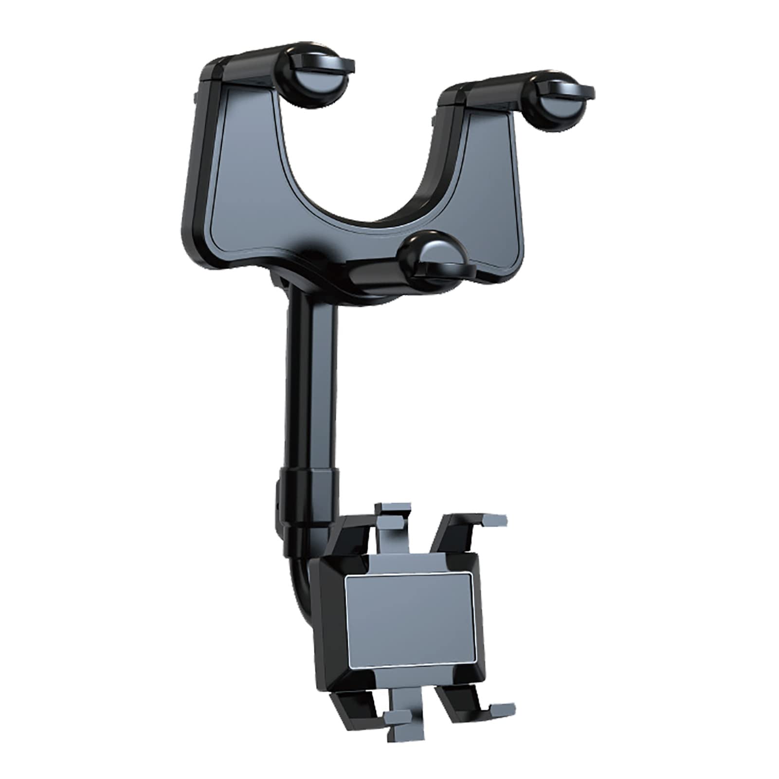 Yctze Rückspiegel Handyhalterung, 360 Grad Rotation Auto Handyhalter Universal Fit für Auto, Handyhalter KFZ Krallenhalterung, Autospiegel Handyhalter Yctze Rückspiegel Handyhalterung, 360 Grad Rotation Auto Handyhalter Universal Fit für Auto, Handyhalter KFZ Krallenhalterung, Autospiegel Handyhalter von Yctze
