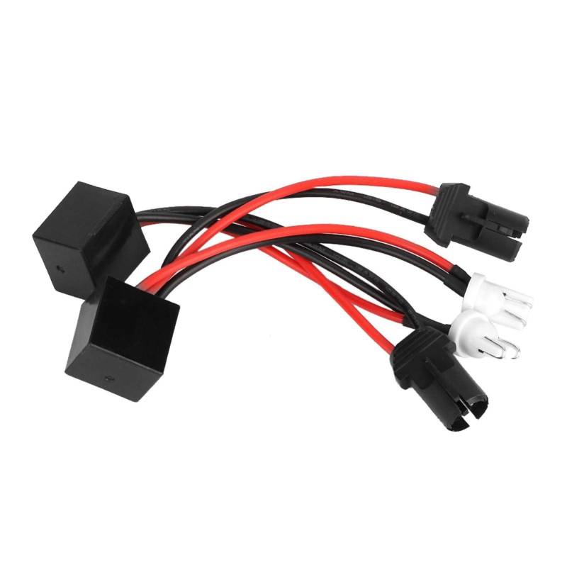 Yctze T10 W5W Led Canbus Standlicht - Canbus Decoder Led Scheinwerfer Decoder Led Scheinwerfer Decoder 2Pcs T10 Led Canbus Scheinwerfer Decoder Gerät Flicker Widerstände Error Canceller von Yctze