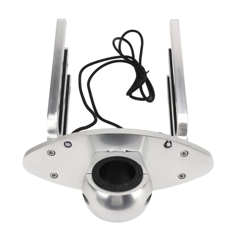 Yctze Wakeboard Rack - Verstellbarer Winkel Wakeboarding Halterung, Poliertes Aluminiumlegierung für 1.89in 2.36in 2.48in Klemmrohr, Wakeboard Tower Rack, Surfboard Halterung, Wake Board Mount von Yctze