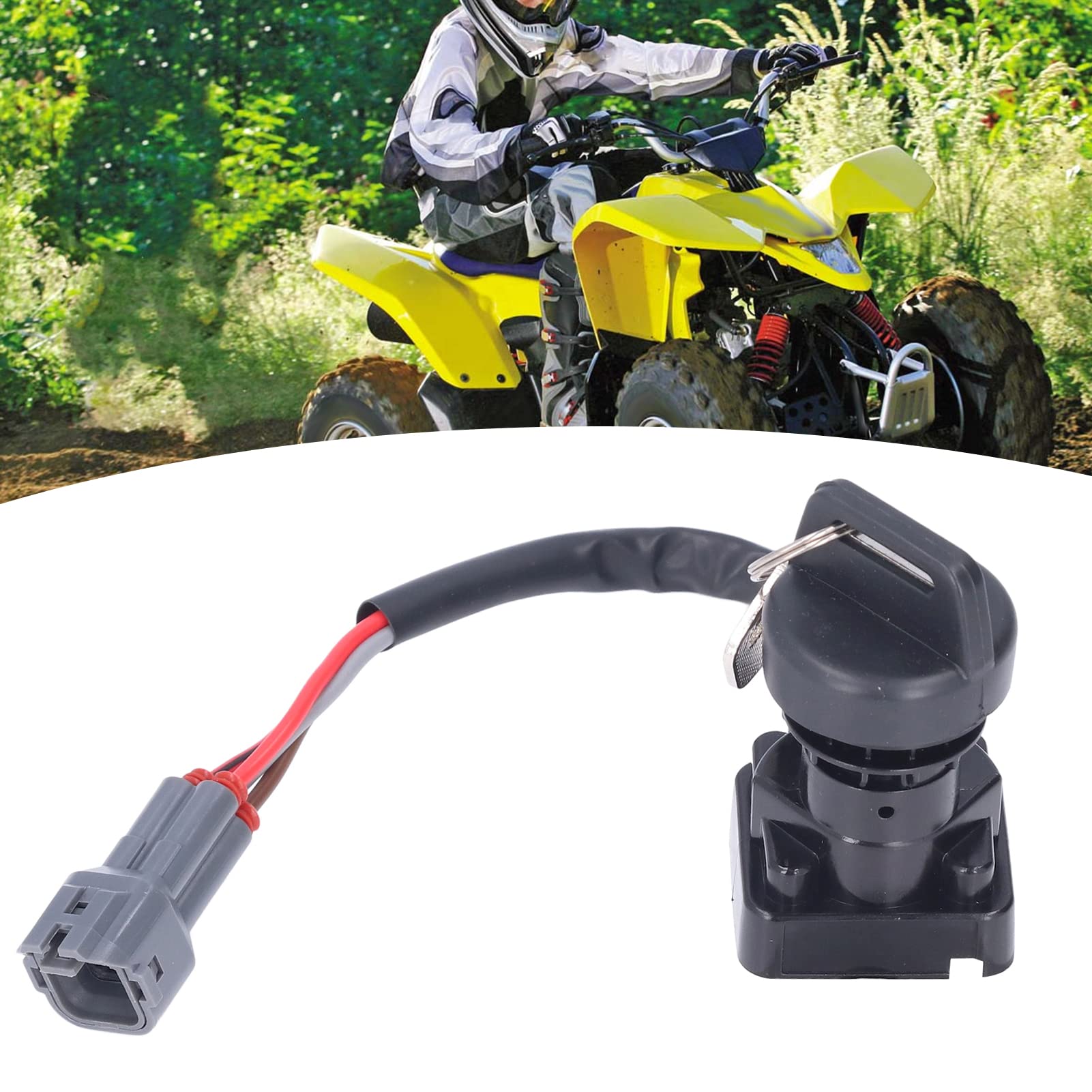 Zündschloss mit 2 Schlüsseln Metalllegierung 0430 036 Ersatz für Arctic Cat ATV 650 4X4 V 2 Kfz-Zündung Startschalter Zündung Wird Zum Ersetzen Verwendet Zündschloss mit 2 Schlüsseln Metalllegierung 0430 036 Ersatz für Arctic Cat ATV 650 4X4 V 2 Kfz-Zündung Startschalter Zündung Wird Zum Ersetzen Verwendet von Yctze