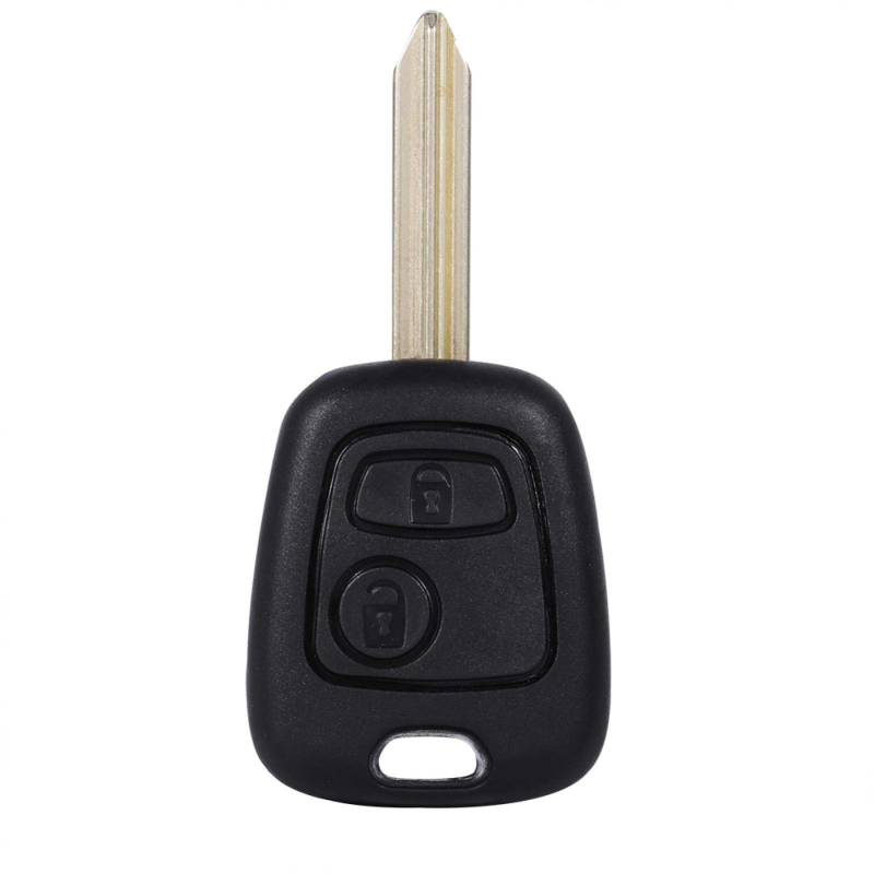 car Key Cover berlingo 2 Tasten Fernbedienung Uncut Blank Blade Schlüsselanhänger Shell Case für Saxo Xsara Berlingo von Yctze