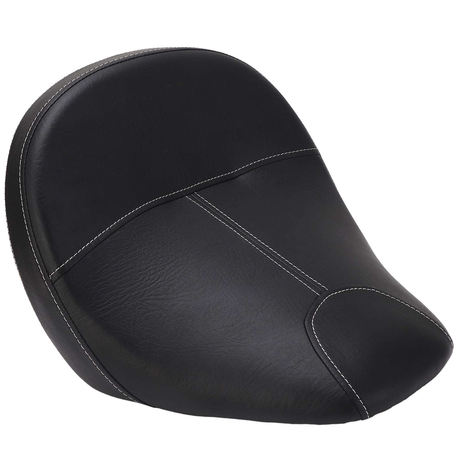 für Indian Scout 2015-2020 (Schwarzer Vordersattel) Stilvolles Sattel Motorrad Sitzkissen Pad Einfache Installation Passend für Indian Scout 2015-2020 ( von Yctze