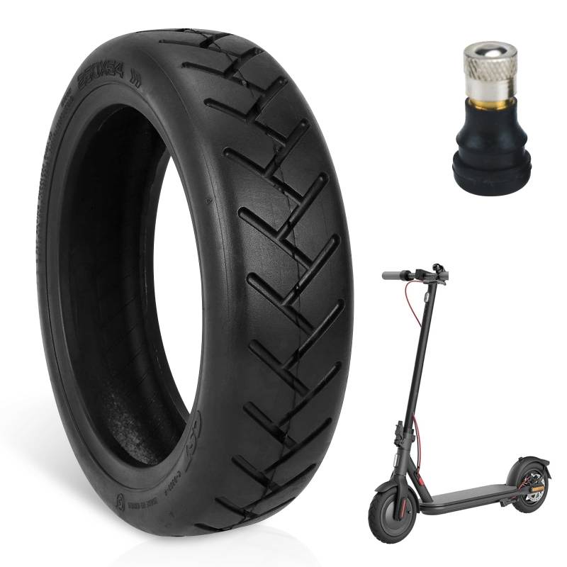250 * 54 Reifen Schlauchlose 10 Zoll Tubeless Reifen für Mi4 Pro/Lite Elektroroller, 10 Zoll Roller Ersatzreifen Reparierbar Explosionsgeschützte Verdickte Straßenreifen Ersatzräder von Yearninglife