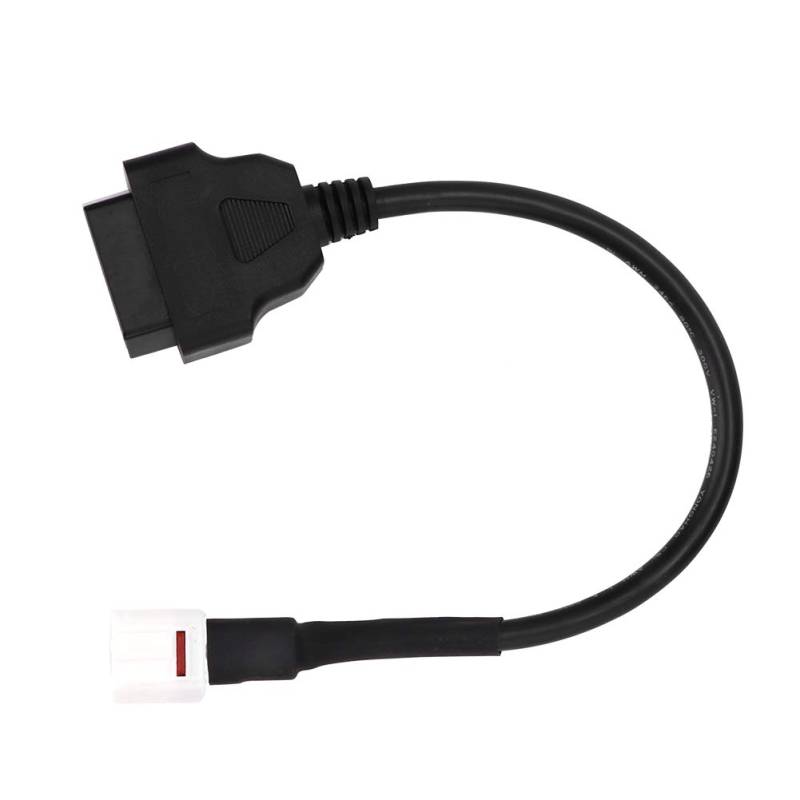 4 Pin zu OBD2 Diagnose Kabel, OBD2 Scanner Kabel Motorrad Scanner Diagnose Kabels Fehler Code Leser Kabels für Motorräder von Yechiry