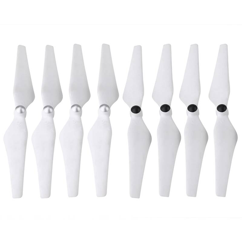 8pcs Set CW CCW Selbstverriegelungspropeller, Ersatzdrohne Propeller Stabile Effiziente Flying Quadcopter - mit Niedrigem Pneumatischen Widerstand für Phantom 2/3 von Yechiry