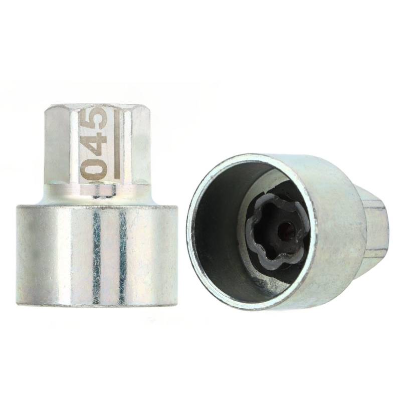 Yechiry Anti -Diebstahl Lugnut Socket Wheel Lock Taste Remover -Werkzeug für 1 3 5 6 7 Serie X1 X2 X3 X4 X5 X6 Z4 mit Metallmaterial Rostof (045) von Yechiry