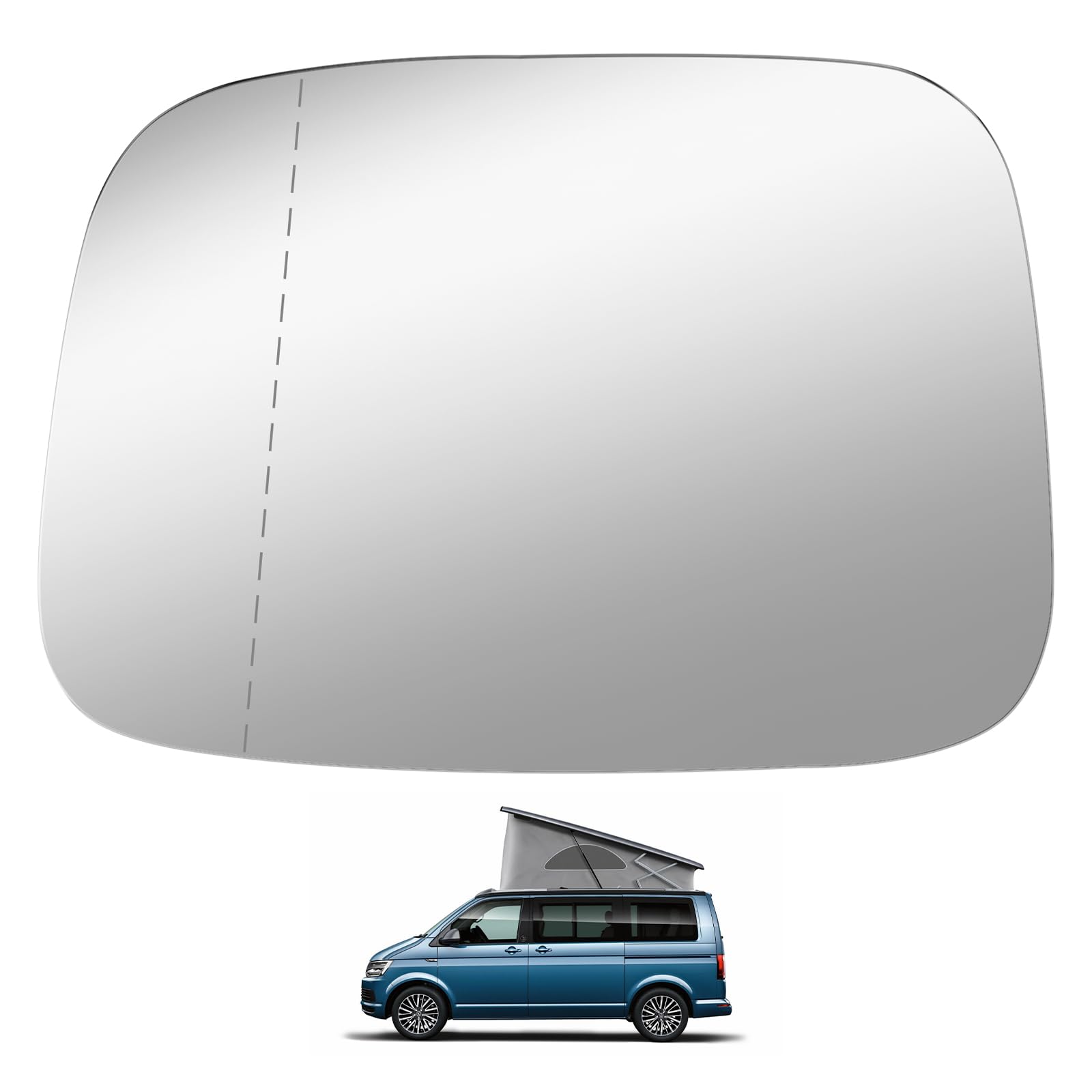 YedZen Spiegelglas Ersatz für VW T5 Caddy, Heizbar Links Fahrerseite Außenspiegel für VW Transporter T5 2003-2009 & Caddy 2004-2015, 7H0857521 7H0857522 YedZen Spiegelglas Ersatz für VW T5 Caddy, Heizbar Links Fahrerseite Außenspiegel für VW Transporter T5 2003-2009 & Caddy 2004-2015, 7H0857521 7H0857522 von YedZen