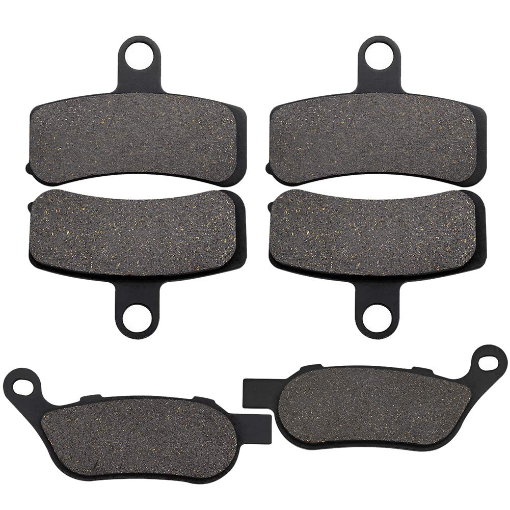 Yerbay Bremsbeläge Vorne/Hinten für Harley Davidson FXDF Fat Bob 2008-2017/ FXDL Dyna Low Rider 2014-2017 Yerbay Bremsbeläge Vorne/Hinten für Harley Davidson FXDF Fat Bob 2008-2017/ FXDL Dyna Low Rider 2014-2017 von Yerbay