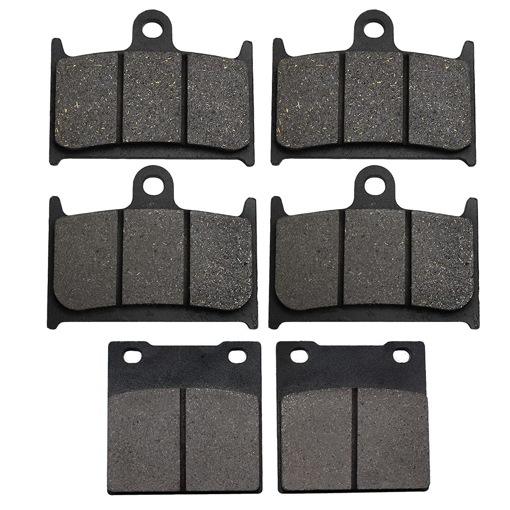 Yerbay Bremsbeläge Vorne/Hinten für SUZUKI GSX-R 600 1992-1993/ GSX-R 750 1988-1992/ RF 900 R 1996-1999/ GSX-R 1100 1989-1992/ GSF 1200 Bandit 1996-2000/ GSF 1200 S Bandit 1996-2000 Yerbay Bremsbeläge Vorne/Hinten für SUZUKI GSX-R 600 1992-1993/ GSX-R 750 1988-1992/ RF 900 R 1996-1999/ GSX-R 1100 1989-1992/ GSF 1200 Bandit 1996-2000/ GSF 1200 S Bandit 1996-2000 von Yerbay