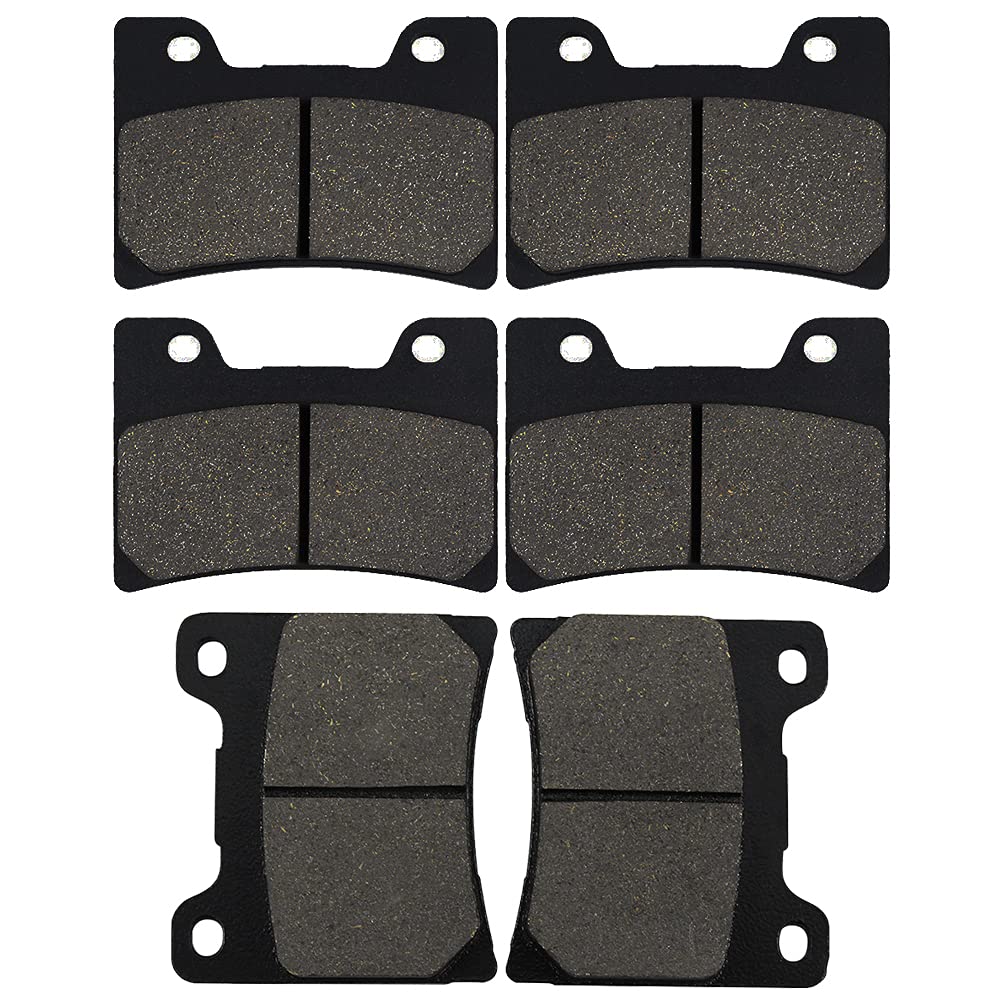 Yerbay Bremsbeläge Vorne/Hinten für Yamaha FZR 600 90-93/ FZR 600 R 90-00/ TDM 850 91-01/ FZR 1000 EX 89-93/ FZR 1000 Genesis 87-91/ VMX1200 V-Max 93-07/ FJ 1200 ABS 89-95/ XJR1200 95-98 Yerbay Bremsbeläge Vorne/Hinten für Yamaha FZR 600 90-93/ FZR 600 R 90-00/ TDM 850 91-01/ FZR 1000 EX 89-93/ FZR 1000 Genesis 87-91/ VMX1200 V-Max 93-07/ FJ 1200 ABS 89-95/ XJR1200 95-98 von Yerbay