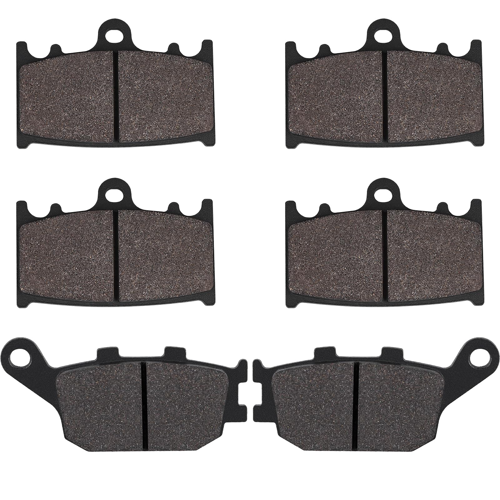 Yerbay Bremsbeläge Vorne und Hinten kit für Suzuki GSF650 Bandit/GSX 650 (08-14)/ SV 1000 (03-07)/ GSF 1250 Bandit (07-16)/ GSX 1250 (10-16)/ GSF 1200 Bandit (06-10) von Yerbay