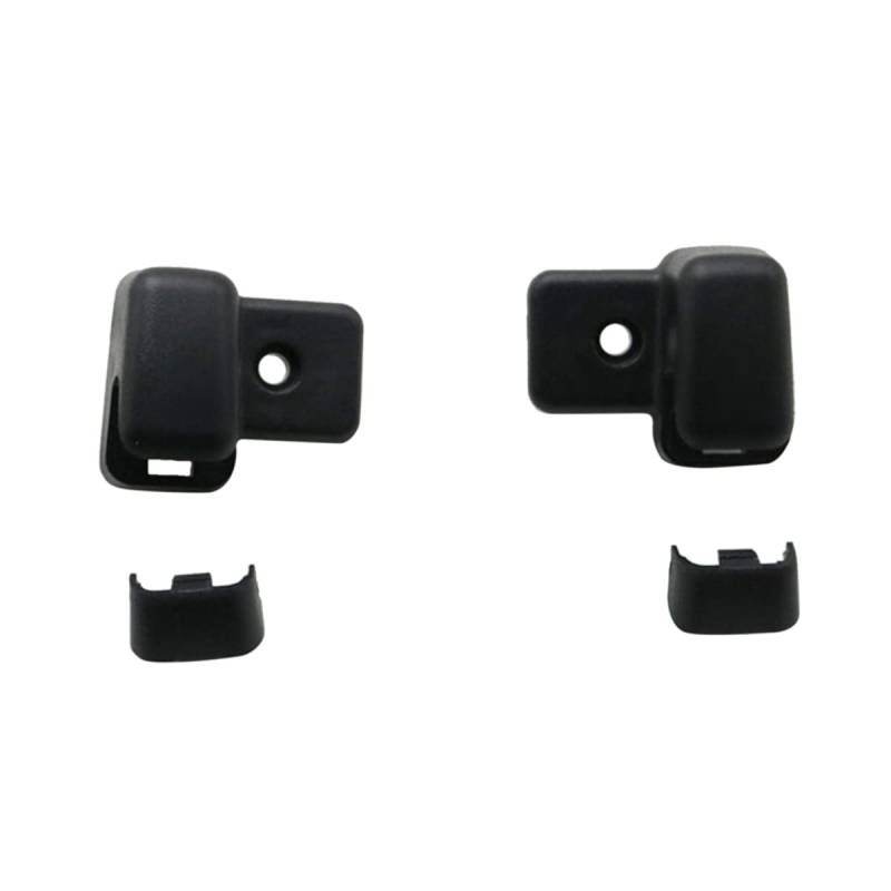 Yessetry Auto Dach Seite Sonnenblende Visier feste Clip Schnalle Halterung für Mini R55 R56 R60 2007-2014 Schwarz von Yessetry
