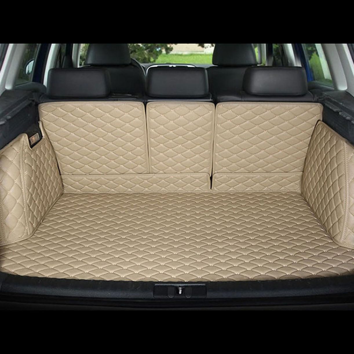 Kofferraummatte,wasserdichte Kofferraumauskleidung,Kofferraumzubehör,für BMW X4 F26 2014-2017,E-Beige Kofferraummatte,wasserdichte Kofferraumauskleidung,Kofferraumzubehör,für BMW X4 F26 2014-2017,E-Beige von Ygjuetd