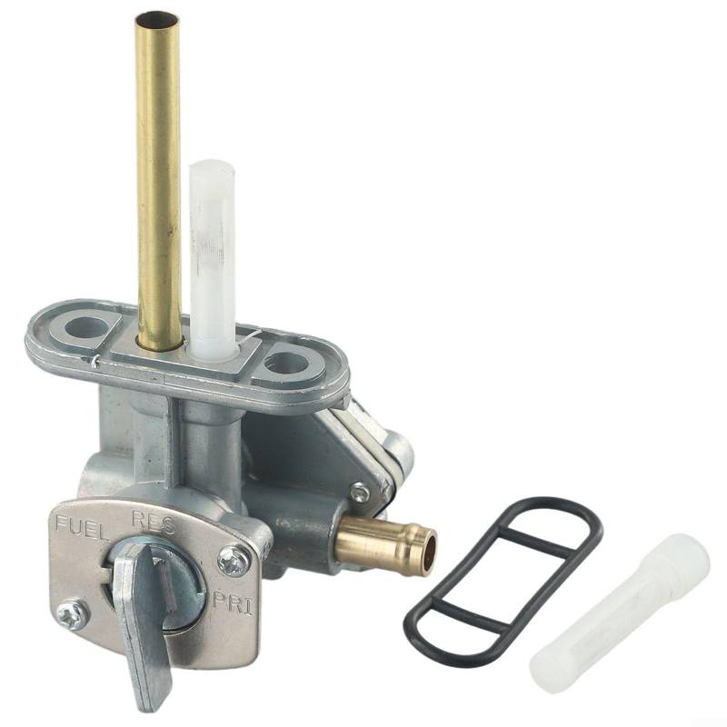 Yhenlovtt Ersatz-Kraftstoff-Gas-Benzapfhahn-Ventil-Tankschalterpumpe für Yamaha ATV & Motorräder 1986–2016, für Kawasaki EN500 Vulcan ZR750 Zephyr 51023–1267 1991–2009 Aluminium von Yhenlovtt