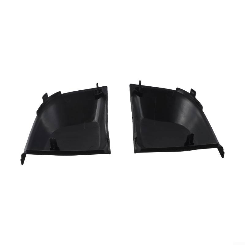 Yhenlovtt Frontstoßstangen-Abdeckungs-Set 2007–2015, schwarzer ABS-Kunststoff, direkte Passform, OEM 735455037 735455039, Außenzubehör, Frontstoßstangenverkleidung von Yhenlovtt