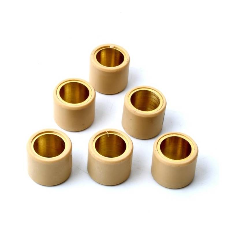6pc Variator Racing Roller Weights 22gram 25x22mm for Piaggio Beverly 500 X9 500cc Evolution Zubehör von YhfAbd