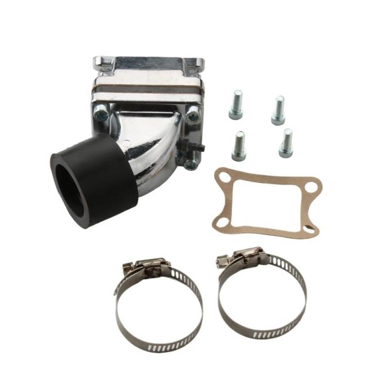 Roller Racing Vergaser Verteiler for Kymco Curio CX DJ Fieber ZX 1 2 KB 50cc 2T Zubehör von YhfAbd