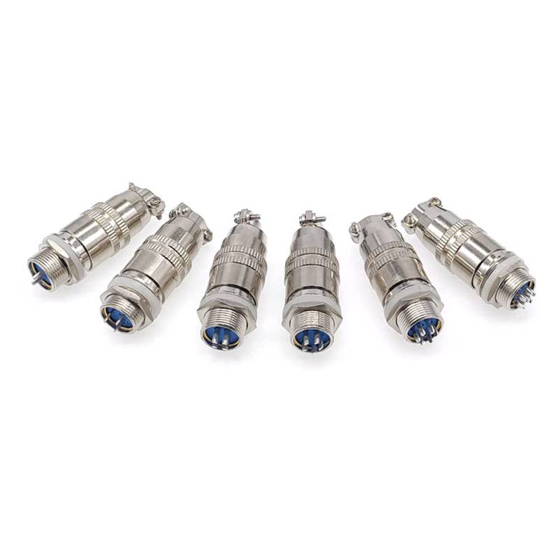 1PCS XS12 12 mm 3A 400V Aviation Connector Schneller Push-Pull-Stecker,Circular,3P von Yhloubb
