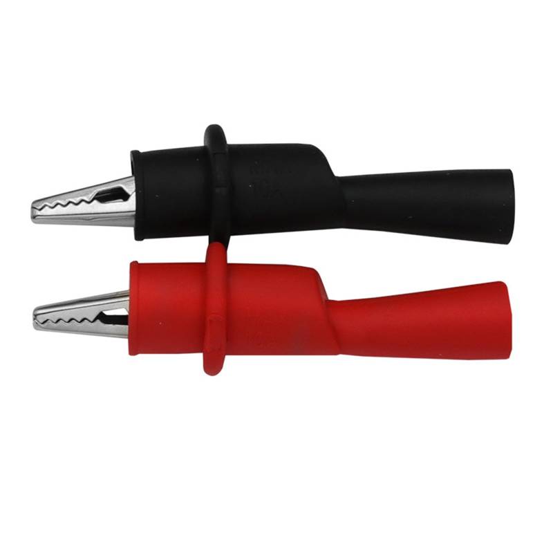 2pcs 10amp 1000V Alligatoren Test Clip Clamp Multimeter Push Auf Alligatoren Clip Isolierklemme von YiQinzcxg
