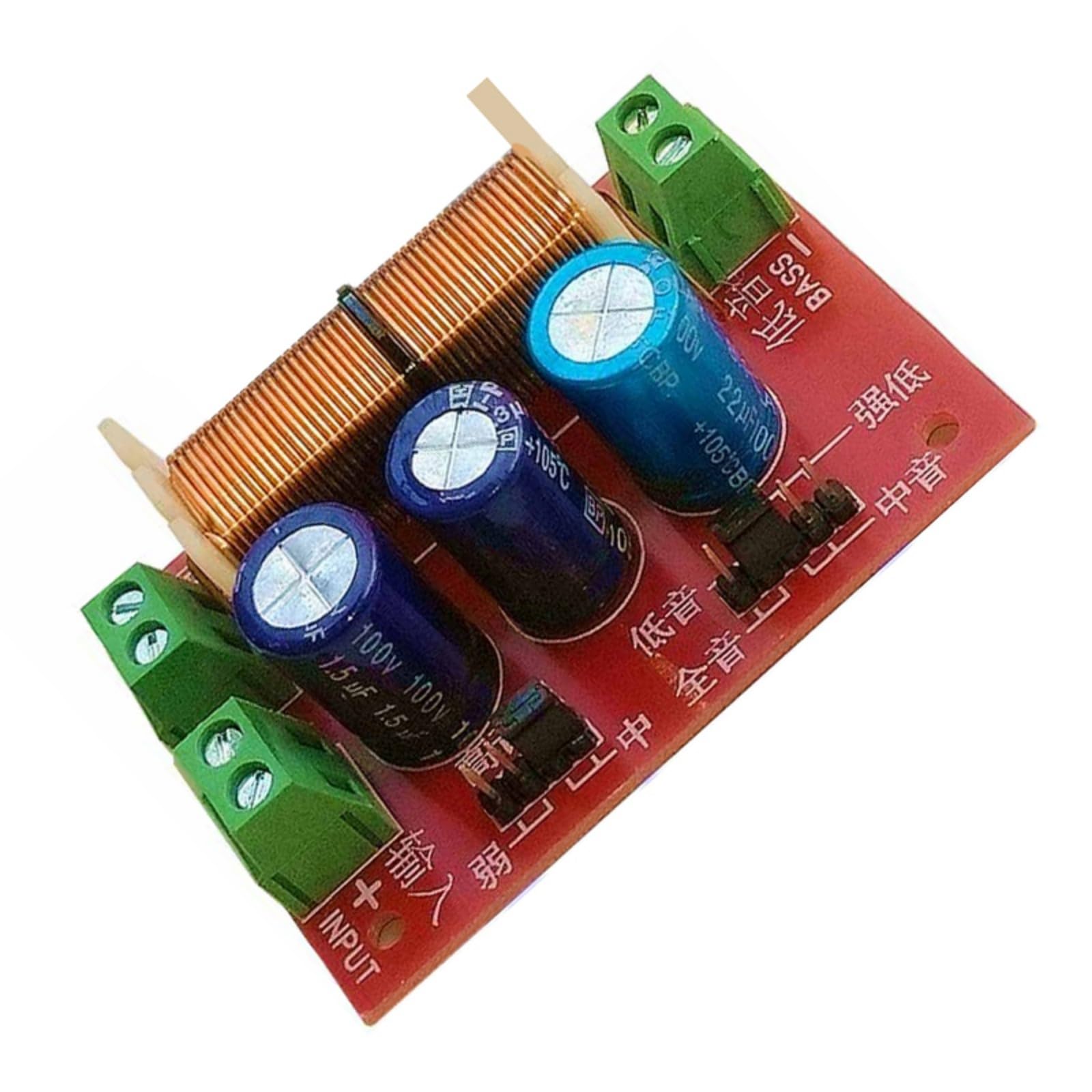 400W Einstellbare Frequenzteiler 2way Trebles/Bass Splitterlautsprecher Crossover Filter Für Trebles Und Bass 400W Einstellbare Frequenzteiler 2way Trebles/Bass Splitterlautsprecher Crossover Filter Für Trebles Und Bass von YiQinzcxg