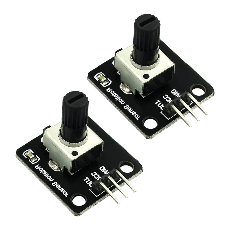 Glätte Drehcodierer Rotary Potentiometer Analog Knopfmodul Für Elektronischen Block 20K Widerstand Einstellen von YiQinzcxg