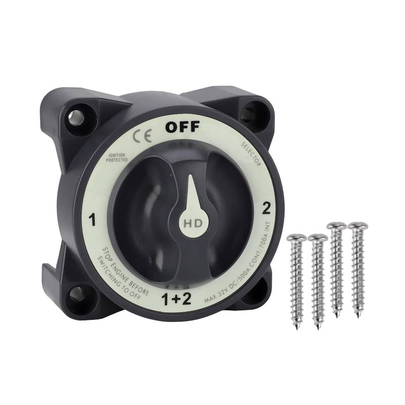 YiQinzcxg 32 V Batterie Cutoff Switches Waterd Battery Wählen Sie Schalter Batterie Hauptschalter Für Fahrzeugboote Und Sindikum von YiQinzcxg