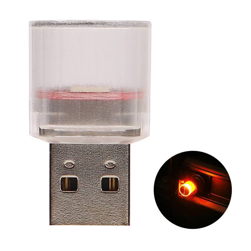 YiQinzcxg Einfache Installation Von USB LED Auto Stimmungsbeleuchtung Verbessert Die Für Nachtfahrten Geeigneten Innenausbeute Und Besondere Anlässe von YiQinzcxg