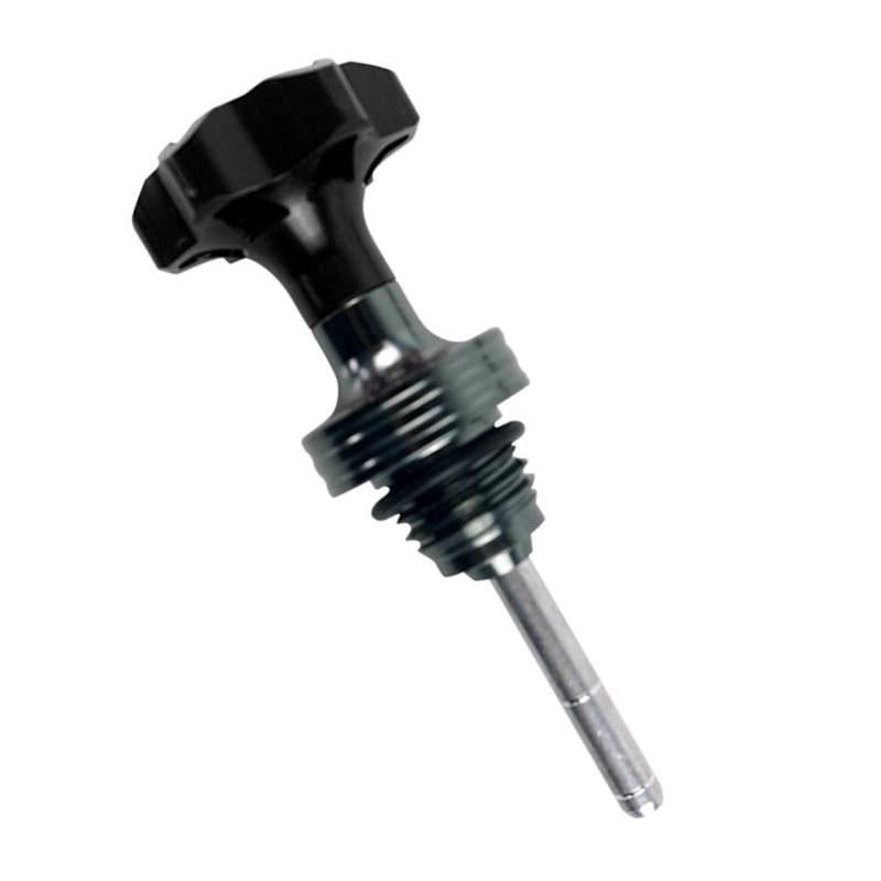 YiQinzcxg Ölmessstabkappen Stecker Motor Kurbelgehäuse Ölmessstab Aluminiummessstab Messgerät Motorradzubehör von YiQinzcxg