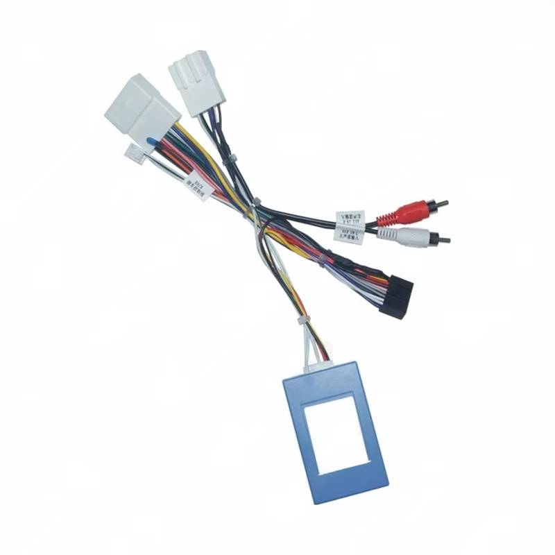 YiQinzcxg Radio Power Kabelbox 16 Pin Kabelbaumadapter Stereoanlagen Für Fahrzeuge Easy Installation von YiQinzcxg