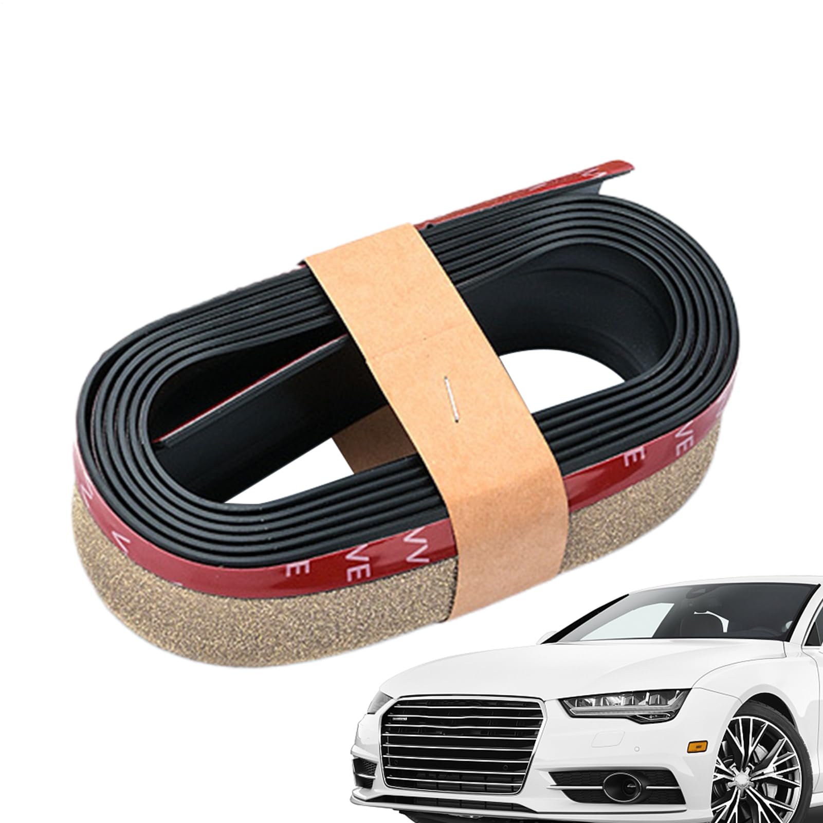 Yianyal Frontstoßstangenleiste,Frontlippenschutz für Auto Stoßstangen | Flexible Schutzleiste mit weichem Schutzprofil, selbstklebend für Transporter, Kleinbus, Alltagsfahrten und Reisen Yianyal Frontstoßstangenleiste,Frontlippenschutz für Auto Stoßstangen | Flexible Schutzleiste mit weichem Schutzprofil, selbstklebend für Transporter, Kleinbus, Alltagsfahrten und Reisen von Yianyal