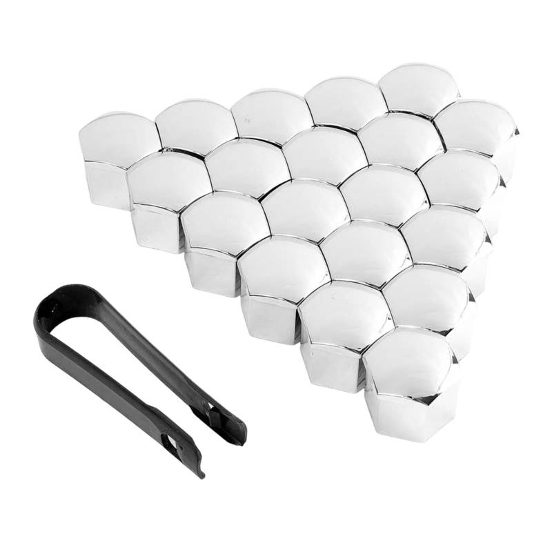 Yianyal Radmutterschraube | Radmutterabdeckungen Schraube | Ersatzstaub, 17 mm, 19 mm, 21 mm Reifenschraubkappe, Reifenmutterabdeckungen, Autoraddekoration von Yianyal