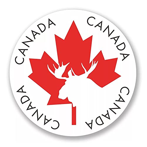 Yidax autoaufkleber S50319# 10/13/15/17 cm Persönlichkeit PVC Aufkleber Kanada Flagge Wasserdichter Autoaufkleber auf Motorrad Laptop Dekorativ von Yidax