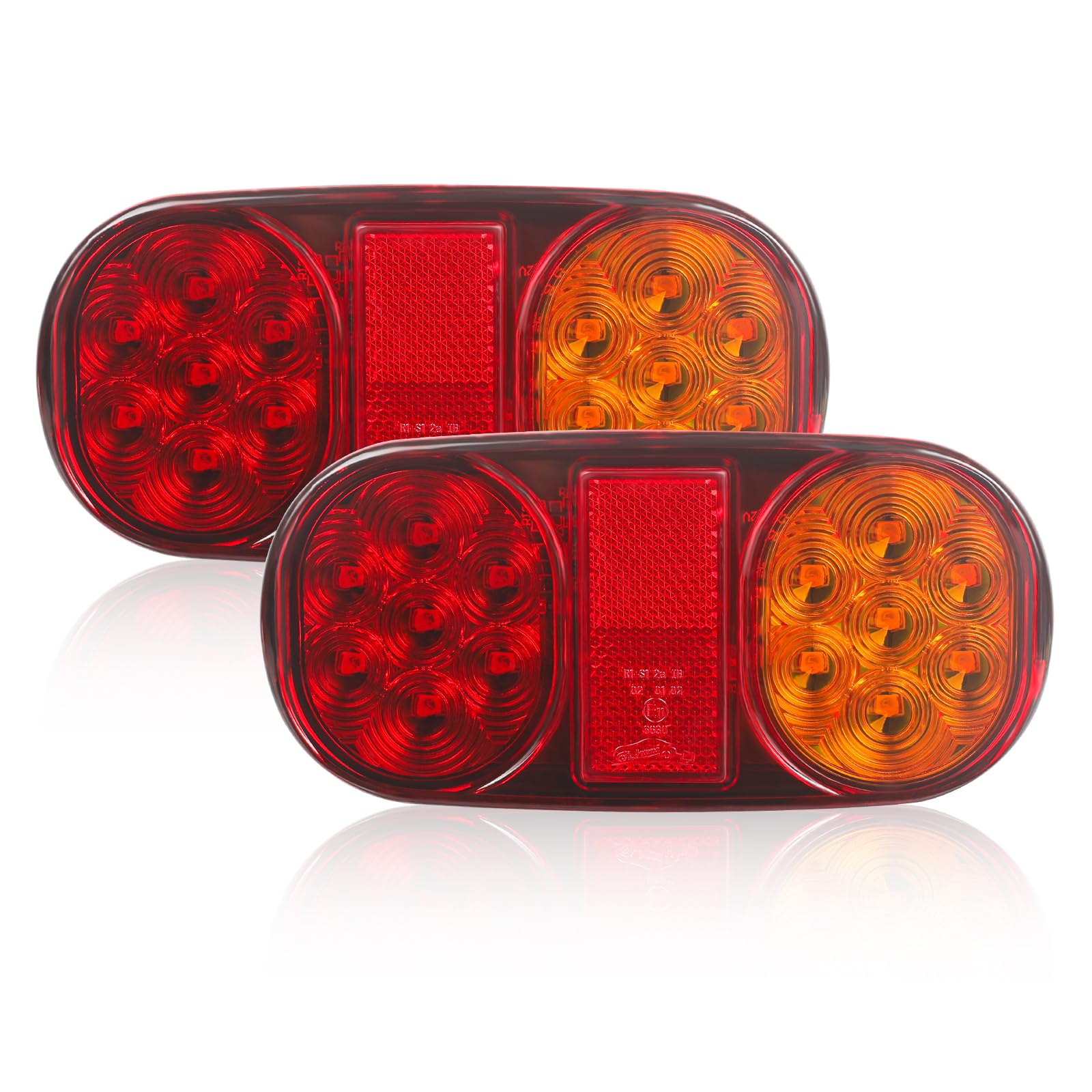 Yinaolan 2stk LED Anhänger Rückleuchten Anhänger Beleuchtung Für Lkw 12v Blinklicht Wasserdicht Beleuchtung Hinten zum Auto Lkw Wohnwagen Oder Traktor Yinaolan 2stk LED Anhänger Rückleuchten Anhänger Beleuchtung Für Lkw 12v Blinklicht Wasserdicht Beleuchtung Hinten zum Auto Lkw Wohnwagen Oder Traktor von Yinaolan