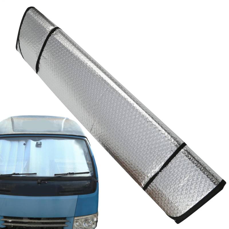 LKW Sonnenschutz Frontscheibe Frontscheibe Sonnenschutz Blockabdeckung Faltbare LKW Sonnenblöcke UV Wärmeisolierung Saugnapf Auto Sonnenschutz von Yiohejy
