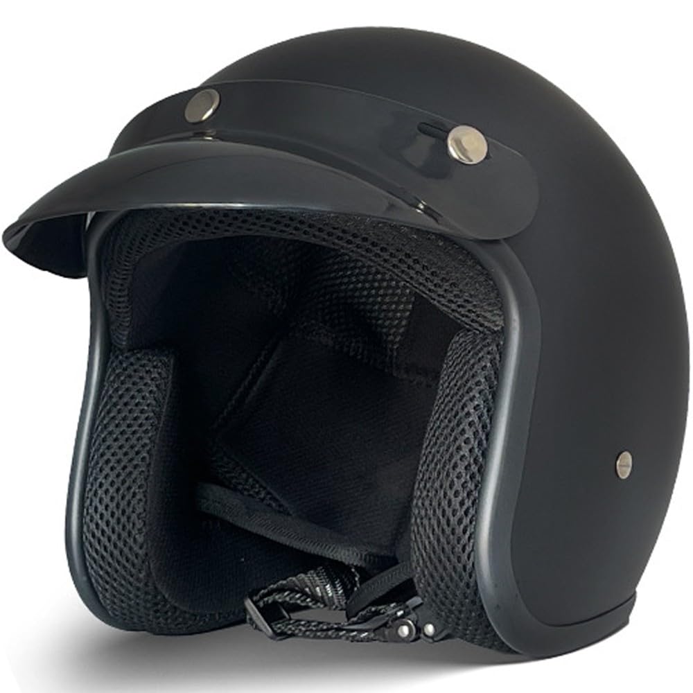 Yirunfa Retro-Jet-Helm mit ECE/DOT, Retro Motorrad Halbhelme Motorradhelm für Herren und Damen Jethelm Retro, Chopper Helm, Scooter-Helm, Offenem Helm, Moped Mofa-Helm, M~XXL Yirunfa Retro-Jet-Helm mit ECE/DOT, Retro Motorrad Halbhelme Motorradhelm für Herren und Damen Jethelm Retro, Chopper Helm, Scooter-Helm, Offenem Helm, Moped Mofa-Helm, M~XXL von Yirunfa