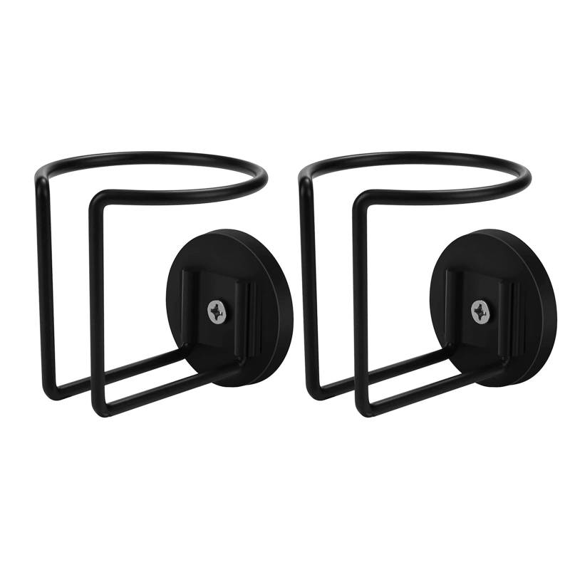Yisawroy Magnetischer Getränkehalter Bierbecherhalter für Schiene, Bar, Schule, Bus, Kühlschrank, Laufband, Geländer mit starkem Magnet, sicher von Yisawroy