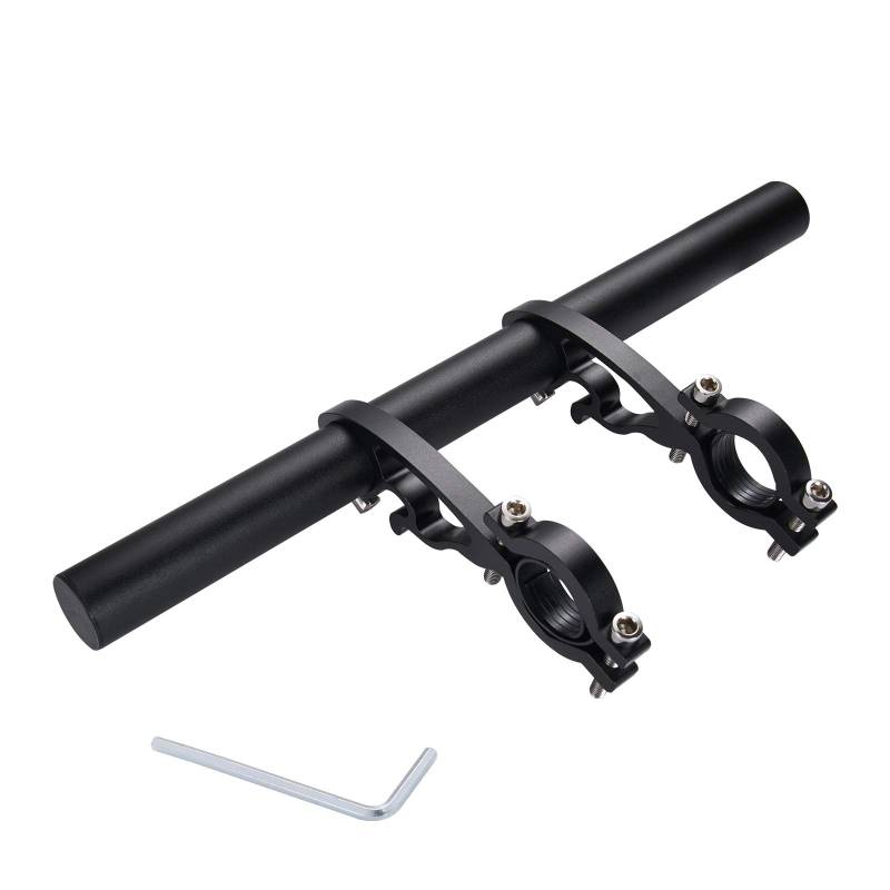 Yizhet Fahrrad Lenker Erweiterung, Lenker Extender für 18-34mm Lenker, Für GPS, Sport Kamera, Taschenlampe, Smartphones von Yizhet