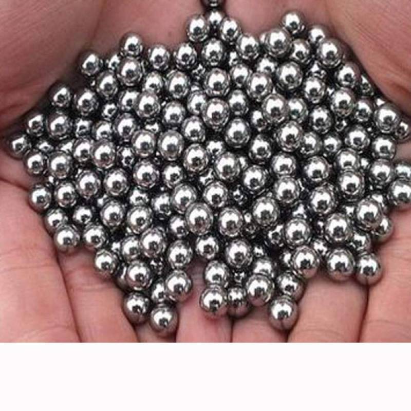 1000 7mm Stahlkugeln, starre Perlen, 7 mm, 500-7mm-1000pcs von Ykun