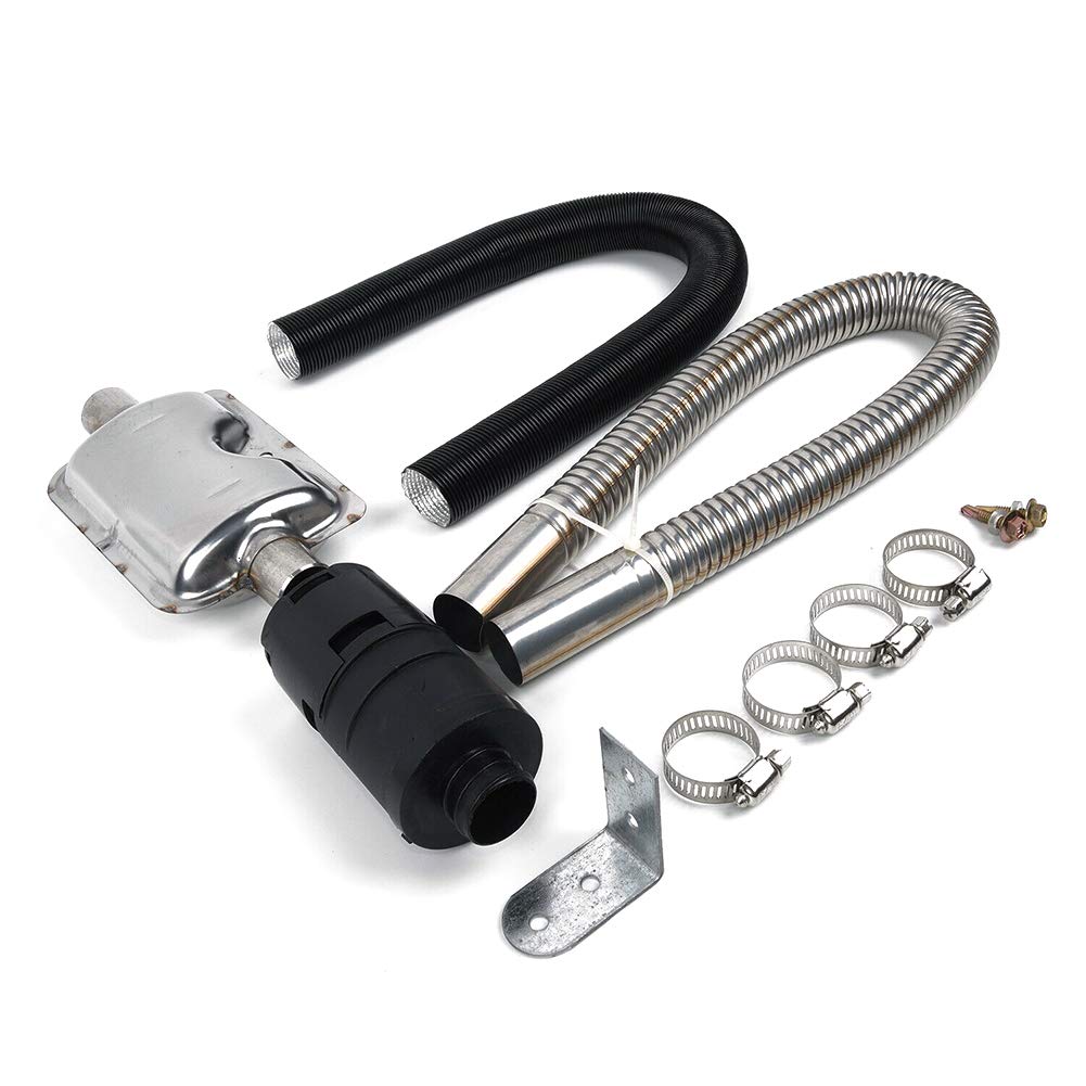 YlRNhe Standheizung Edelstahl Auspuff Schalldämpfer, 24mm Abgasschlauch Schalldämpfer Set Für Autos Luft Diesel Heizung YlRNhe Standheizung Edelstahl Auspuff Schalldämpfer, 24mm Abgasschlauch Schalldämpfer Set Für Autos Luft Diesel Heizung von YlRNhe