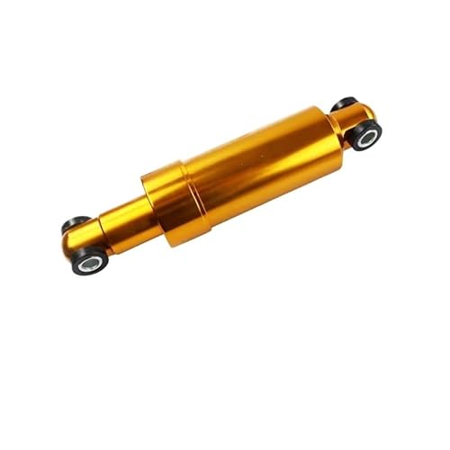 125mm CNC Stoßdämpfer Motorrad Federung Federteile Für MTB Moto Elektroroller Klappfahrrad Zubehör Stoßdämpfer Federbein(Yellow) von Ylrng