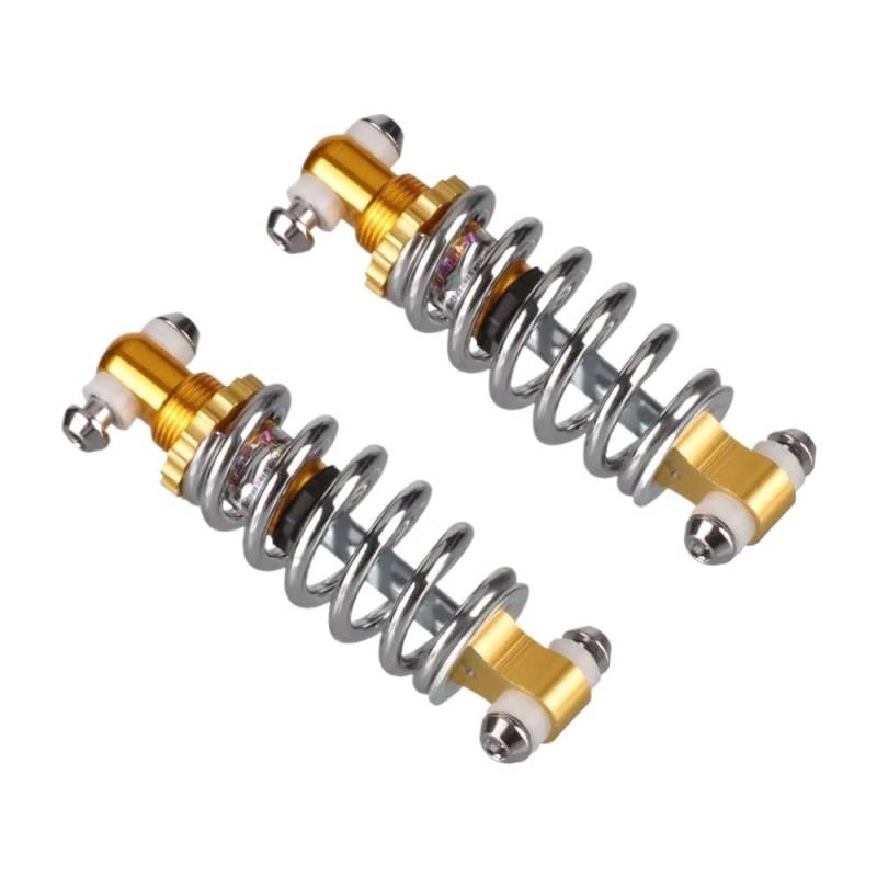 2 Stück 49ccm Motorrad Roller Kleine Vierrad ATV Stoßdämpfer 400 Lbs 125mm Mittelloch Stoßdämpfer Stoßdämpfer Federbein von Ylrng