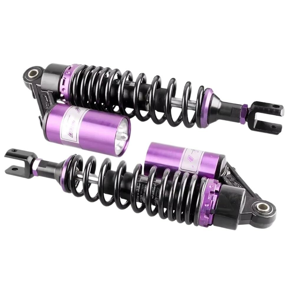 2 Stücke 350mm Motorrad Dämpfung Einstellen Luft Hinten Stoßdämpfer Für 150cc ~ 750cc Straße Bikes Roller ATV Stoßdämpfer Federbein von Ylrng