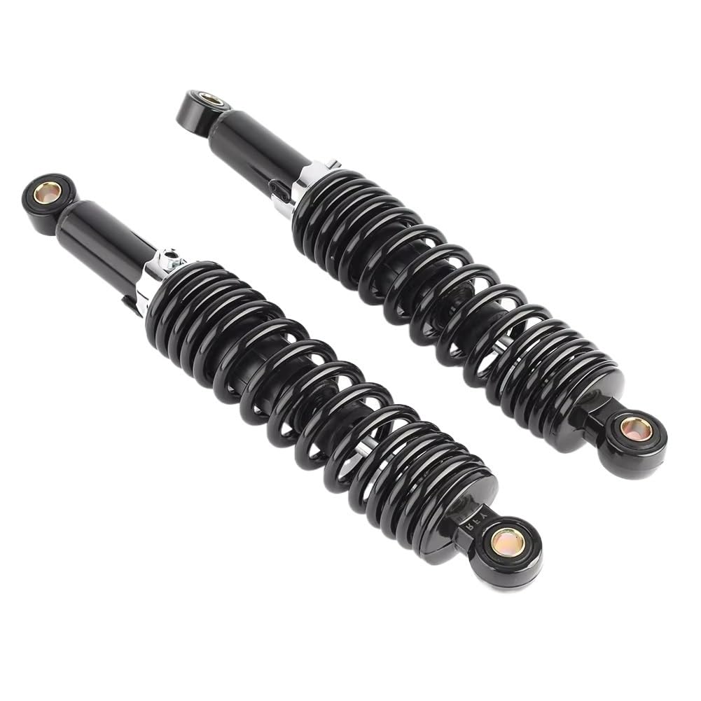 320 MM Motorrad-Stoßdämpfer Hinten Für Suzuki Für GS125 Für GS150 Für Die Meisten 90ccm Dirtbikes Gokart ATV Quad Universal Stoßdämpfer Federbein von Ylrng