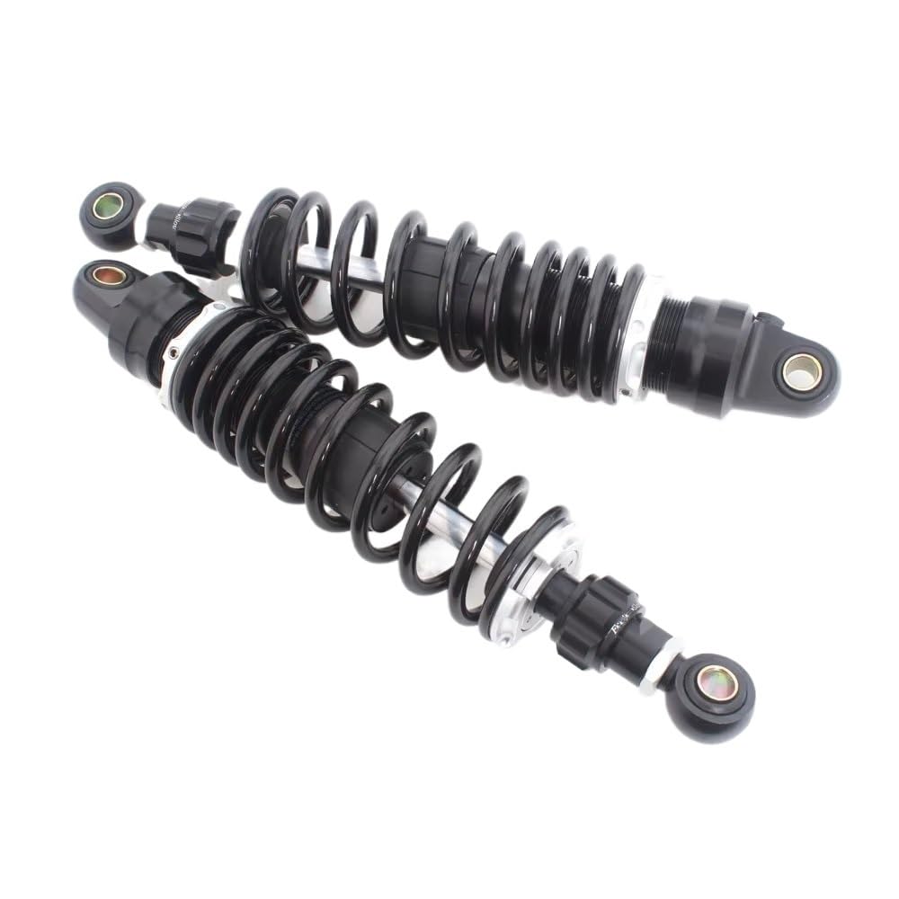 360mm Universal Stoßdämpfer Hinten Suspension Dämpfer Motorrad Zubehör Für Suzuki Für ATV Roller DirtBike Stoßdämpfer Federbein von Ylrng
