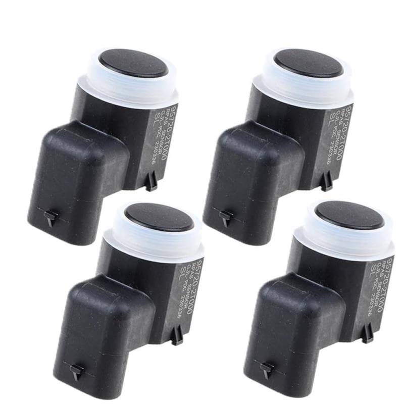 95720-2T000 957202T000 3 Pins PDC Parkplatz Sensor 4MS271H7D 957203U100 Für Kia Für Sportage 3 III 2010-2014 PDC Parksensor(4 pcs Black) von Ylrng
